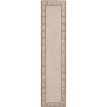 Athena Classic Geometric Border Indoor/Outdoor Area Rug